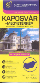 Kaposvár várostérkép (1:17 000) /Várostérkép-sorozat