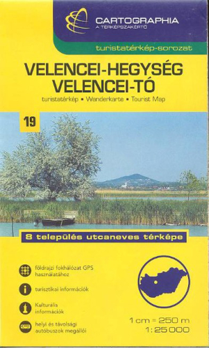 *Velencei-hegység, Velencei-tó - Turistatérkép-sorozat 19.