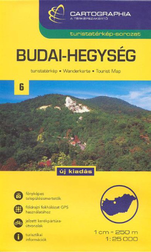 *Budai-hegység turistatérkép (1:25 000) /Turistatérkép-sorozat