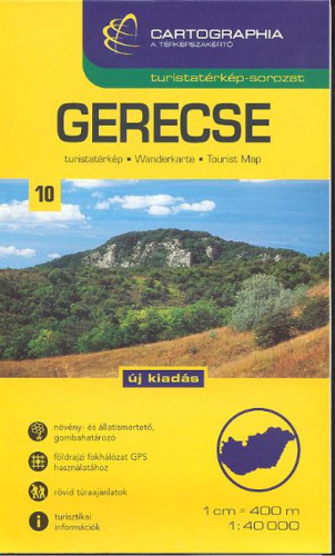 *Gerecse - Turistatérkép-sorozat 10.