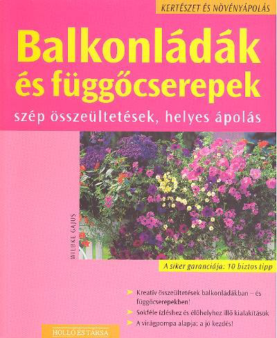 Balkonládák és függőcserepek /Kertészet és növényápolás