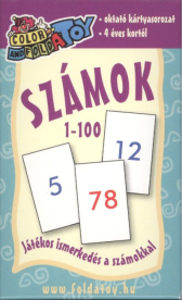 Számok 1 - 100 /Oktató kártyasorozat