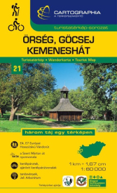 *Őrség, Göcsej, Kemeneshát - Turistatérkép-sorozat 21.