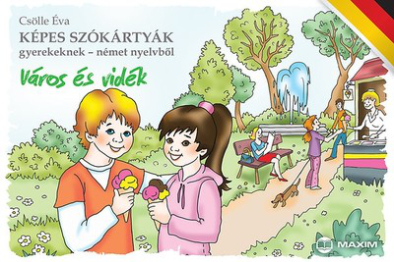 Képes szókártyák gyerekeknek - Német nyelvből - Város és vidék