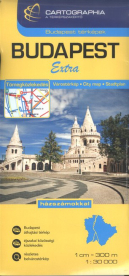 *Budapest extra várostérkép 1:30 000