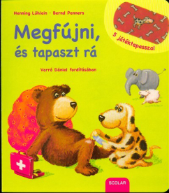 Megfújni, és tapaszt rá /Bibiskönyv 5 lemosható játéktapasszal