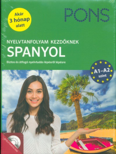 *PONS Nyelvtanfolyam kezdőknek - Spanyol (könyv+CD+online) - Biztos és átfogó nyelvtudás lépésről lépesre