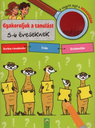 Gyakoroljuk a tanulást - 5-6 éveseknek