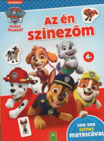 Mancs Őrjárat - Az én színezőm - Sok-sok színes matricával (kék)