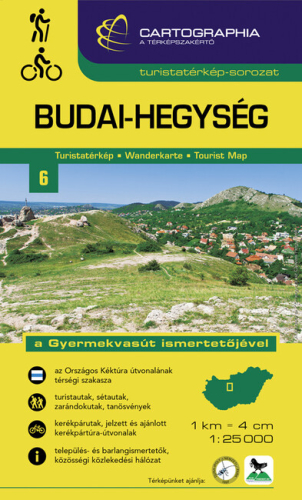 *Budai-hegység - Turistatérkép-sorozat 6.