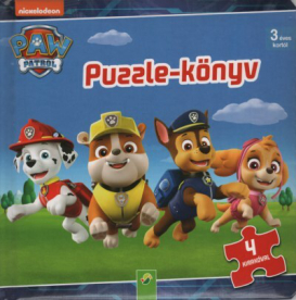 Mancs Őrjárat - Puzzle-könyv - 4 kirakóval