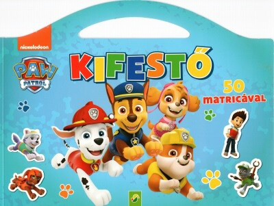 Mancs Őrjárat - Kifestő - 50 matricával