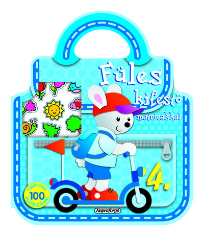 Füles kifestő matricákkal 4. - Roller