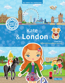 Kate & London - Egy város tele matricával - Több mint 300 újrafelhasználható matrica - minimiki