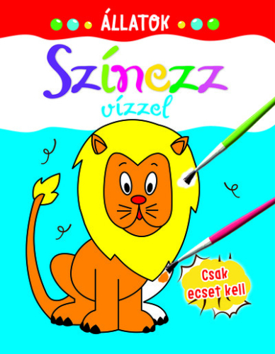 Színezz vízzel - Állatok