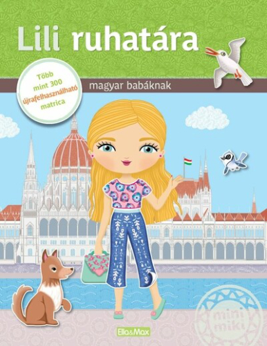 Lili ruhatára magyar babáknak - Több mint 300 újrafelhasználható matrica - minimiki