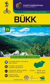 *Bükk - Turistatérkép-sorozat 29. (új kiadás, 2022)