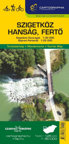*Szigetköz, Hanság, Fertő turistatérkép 2023