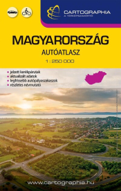 *Magyarország autóatlasz (1:250.000) kicsi SC 2023