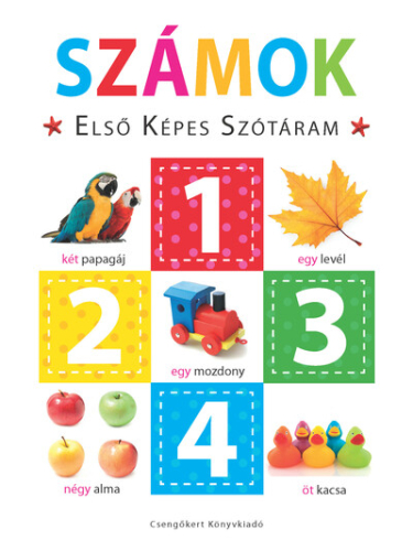 Számok - Első képes szótáram - Szivacskönyv