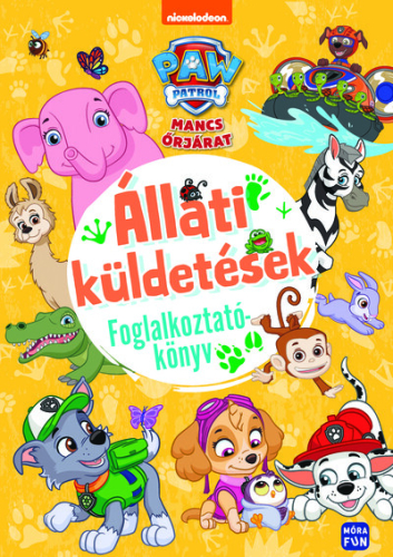 Mancs Őrjárat - Állati küldetések - Foglalkoztatókönyv