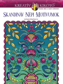 Skandináv népi motívumok - Színezőkönyv - Kreatív kikötő