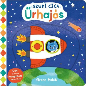 Szuki cica - Űrhajós - mozgatható elemekkel - Szuki cica