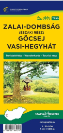 Zalai-dombság (északi rész), Göcsej és Vasi-hegyhát turistatérkép