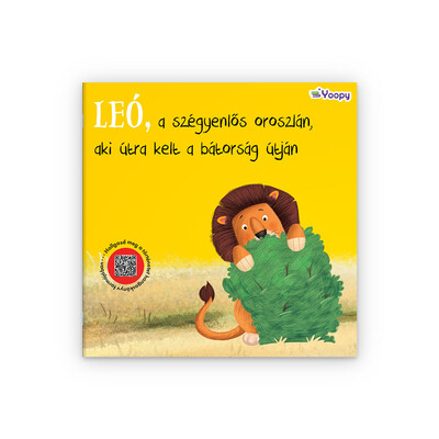 Leó, a szégyenlős oroszlán, aki útra kelt a bátorság útján (új kiadás)