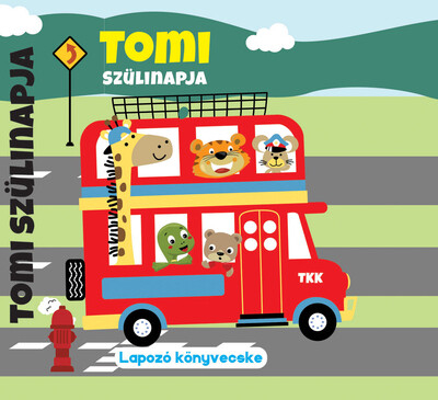 Tomi szülinapja - Lapozó könyvecske