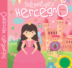 Szépséges hercegnő - Tapintsd és érezd a belső oldalak mintáit!