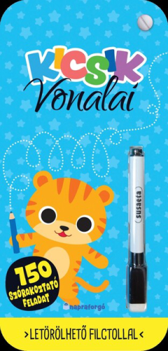 Kicsik vonalai - 150 szórakoztató feladat - Letörölhető filctollal
