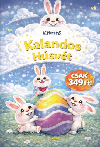 Kalandos húsvét - kifestő §H