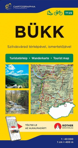 Bükk - Turistatérkép-sorozat 29. - Szilvásvárad térképével, ismertetőjével (új kiadás, 2025)