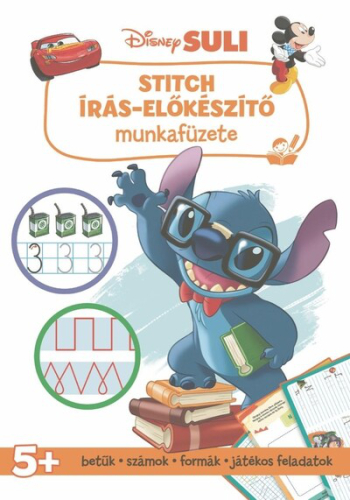 Disney Suli - Stitch íráselőkészítő munkafüzete - Disney Suli