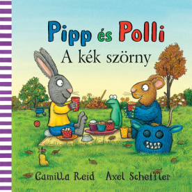 Pipp és Polli - A kék szörny (lapozó)(új kiadás, nagyobb méret)