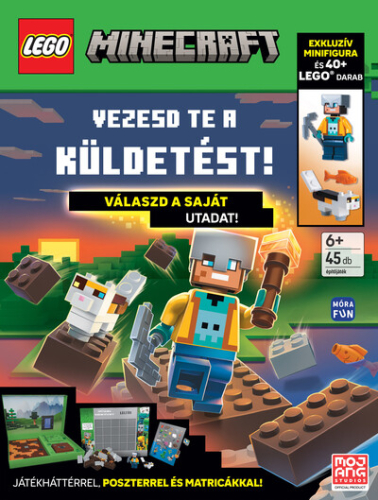 Lego Minecraft - Vezesd te a küldetést! - Válaszd a saját utadat!