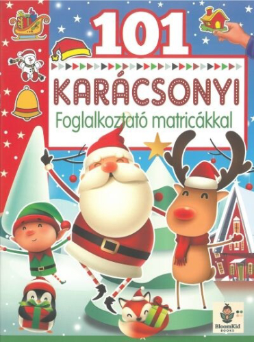 101 Karácsonyi foglalkoztató matricákkal §K