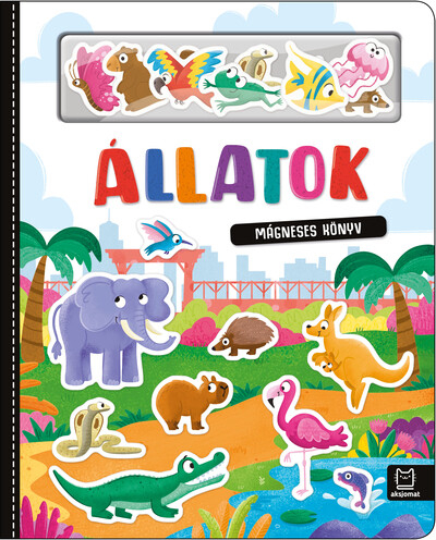 Állatok - Mágneses könyv