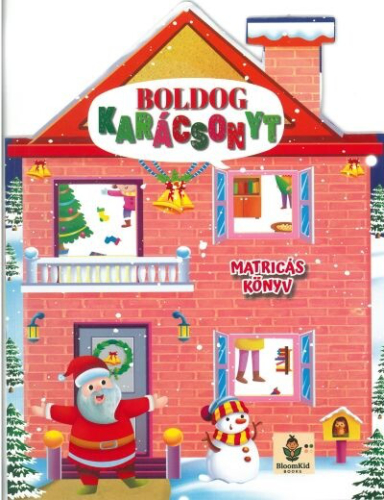 Boldog karácsonyt - Matricás könyv §K