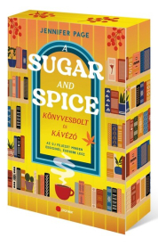 A Sugar and Spice könyvesbolt és kávézó (éldekorált)