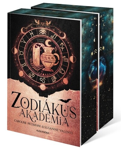 Éjsötét trón I-II. - Zodiákus Akadémia 6. (éldekorált)