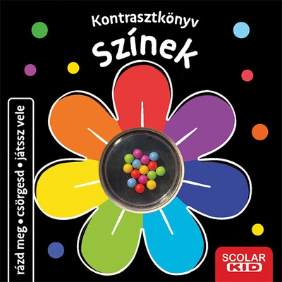 Kontrasztkönyv: Színek - Rázd meg - csörgesd - játssz vele